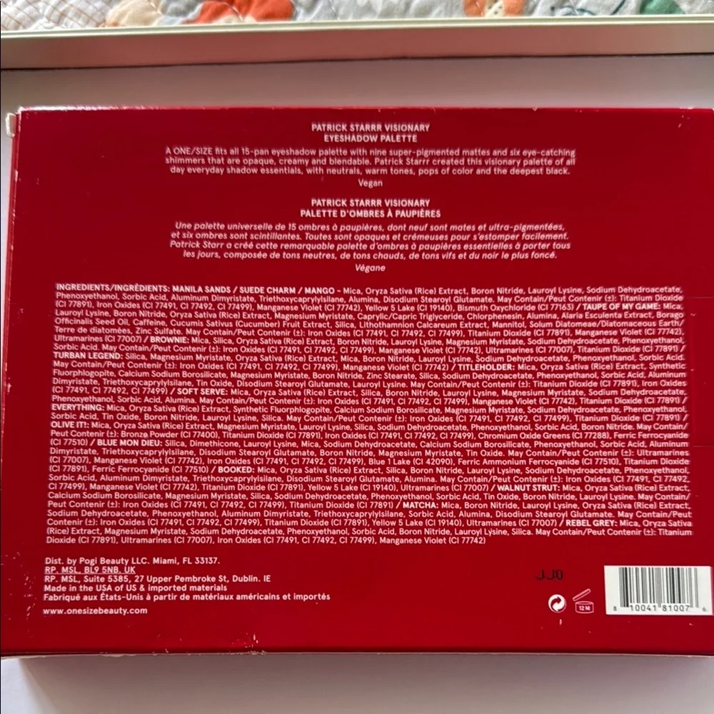 ONE/SIZE Patrick Starrr Visionary Eyeshadow Palette - Picture 2 of 9